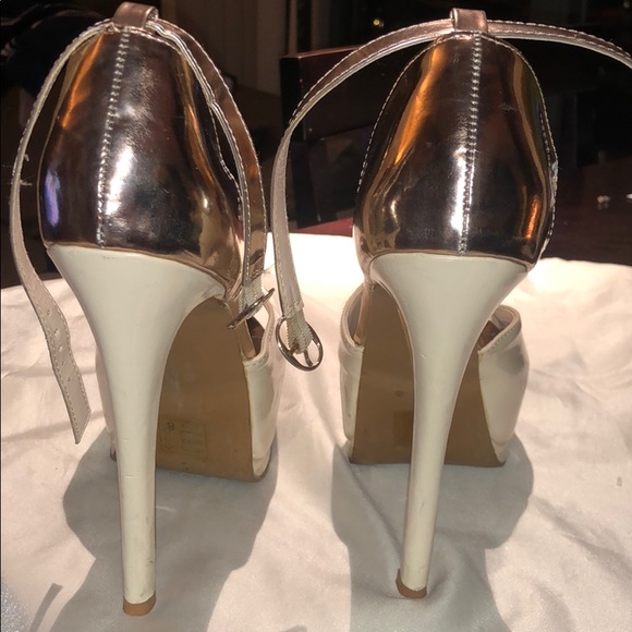 5 inch b2bebe peep toe platforms - Picture 4 of 4